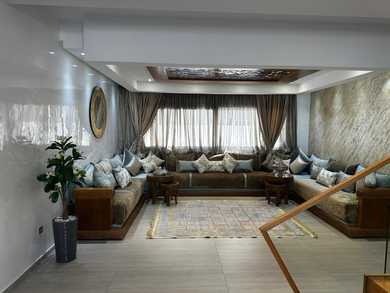 Location Exceptionnelle : Villa Meublée de Luxe avec Jardin Zen et Garage 266m² - 6